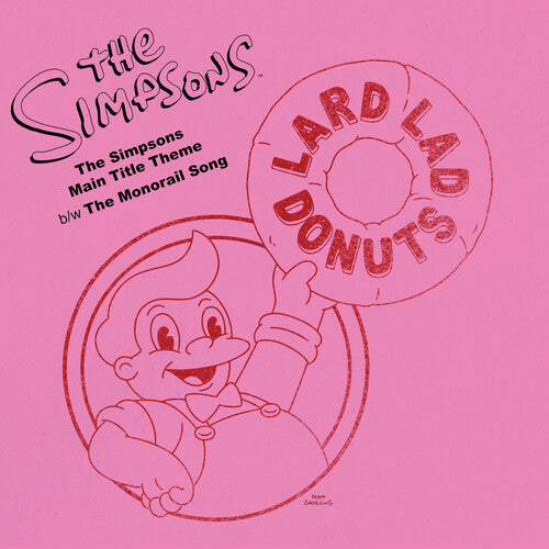 THE SIMPSONS 'MAIN TITLE THEME/THE MONORAIL SONG' 10" SINGLE