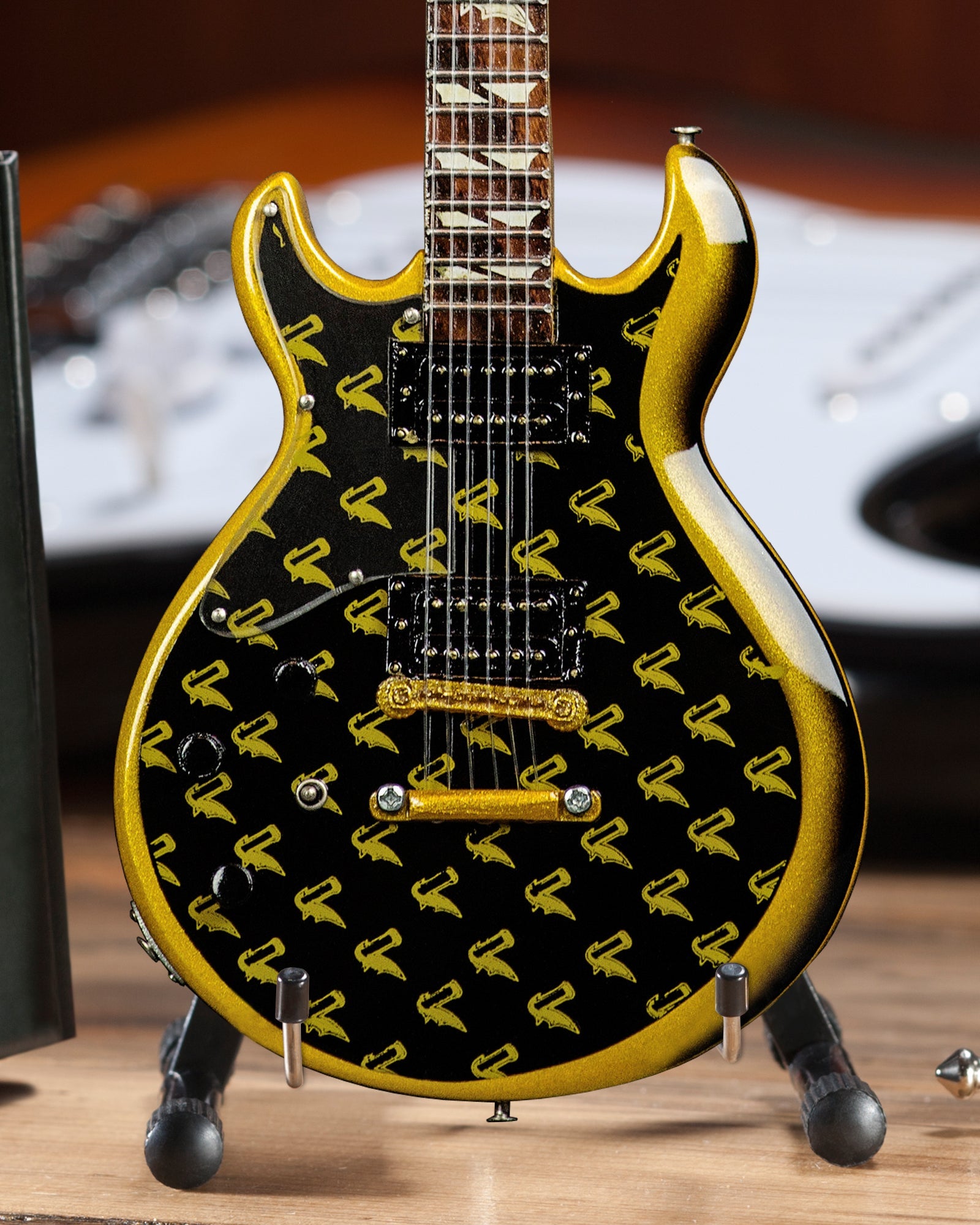 Officially Licensed Zacky Vengeance Blade Schecter Mini Guitar from Avenged Sevenfold