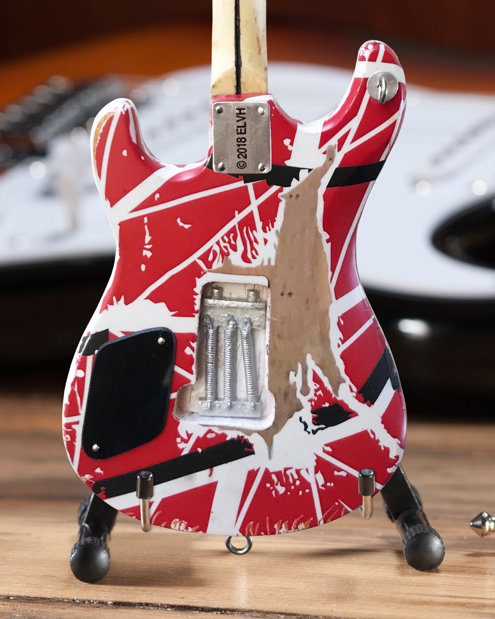 EVH 5150 EDDIE VAN HALEN MINI GUITAR REPLICA COLLECTIBLE - OFFICIALLY LICENSED
