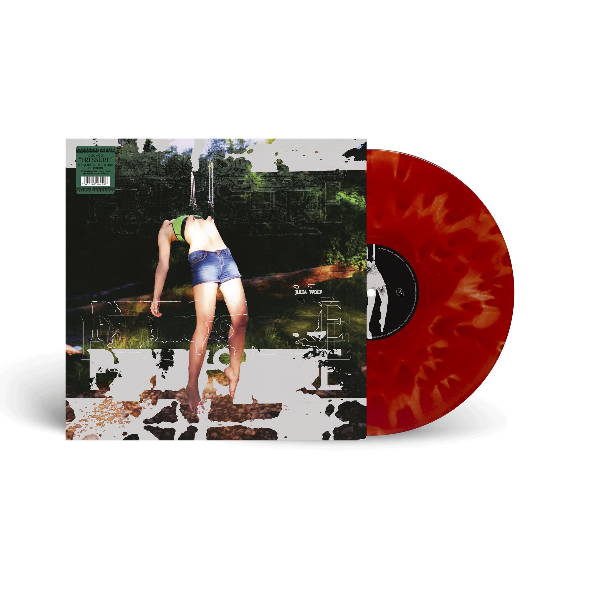 JULIA WOLF 'PRESSURE' LP (“You’ve Lost A Lot Of Blood Red” Vinyl)