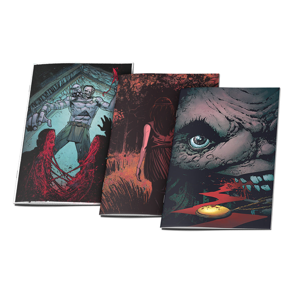 MY BROTHER’S BLOOD MACHINE by CLAUDIO SANCHEZ - COMIC BOOK ISSUES #1 thru #3 (EXCLUSIVE COVERS)