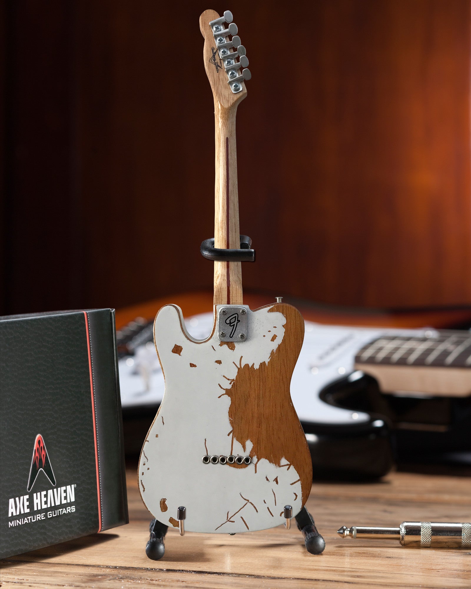 OFFICIALLY LICENSED MINIATURE FENDER™ VINTAGE ESQUIRE TELE™ GUITAR REPLICA
