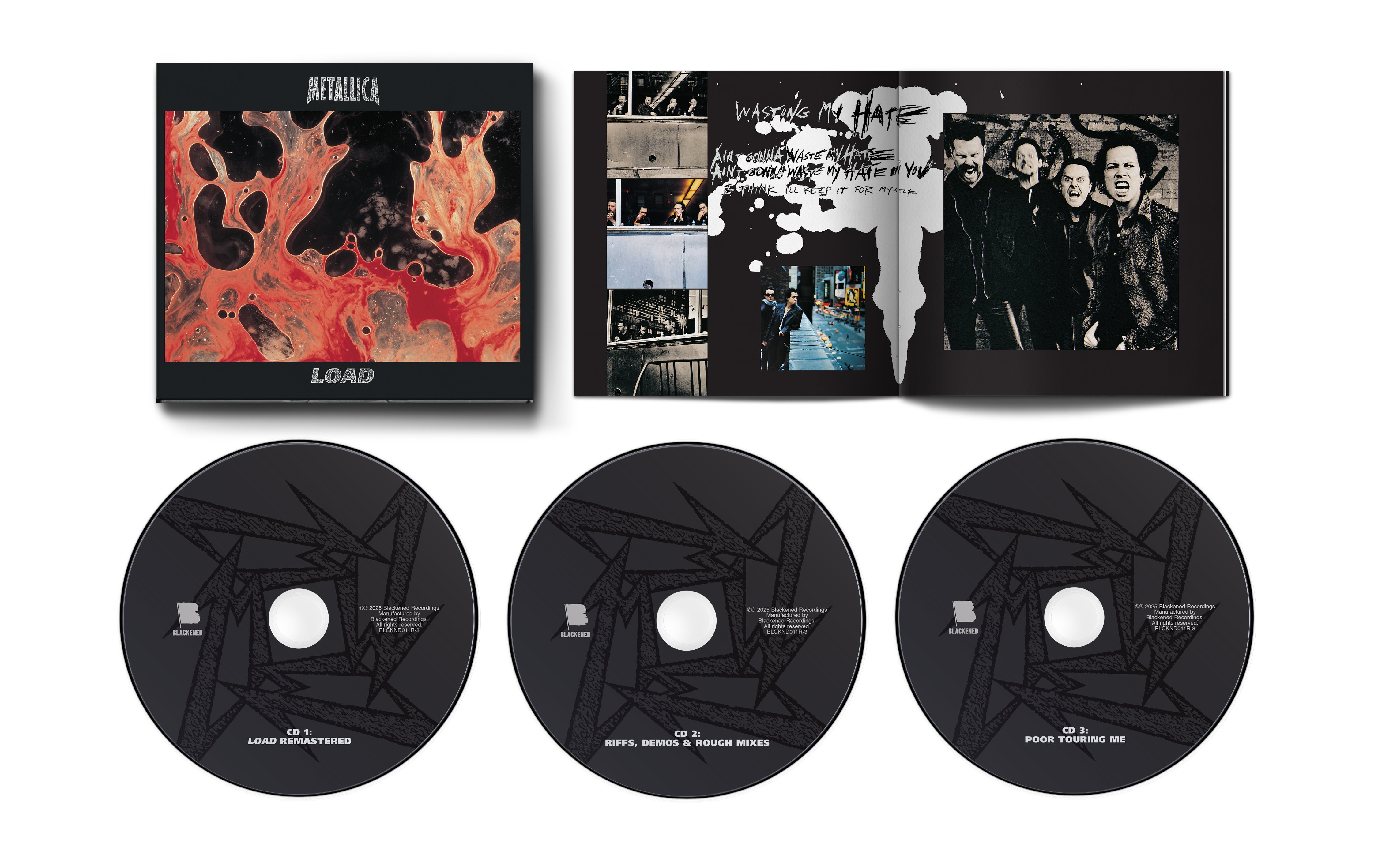 METALLICA 'LOAD' 3CD (Remastered/Expanded)