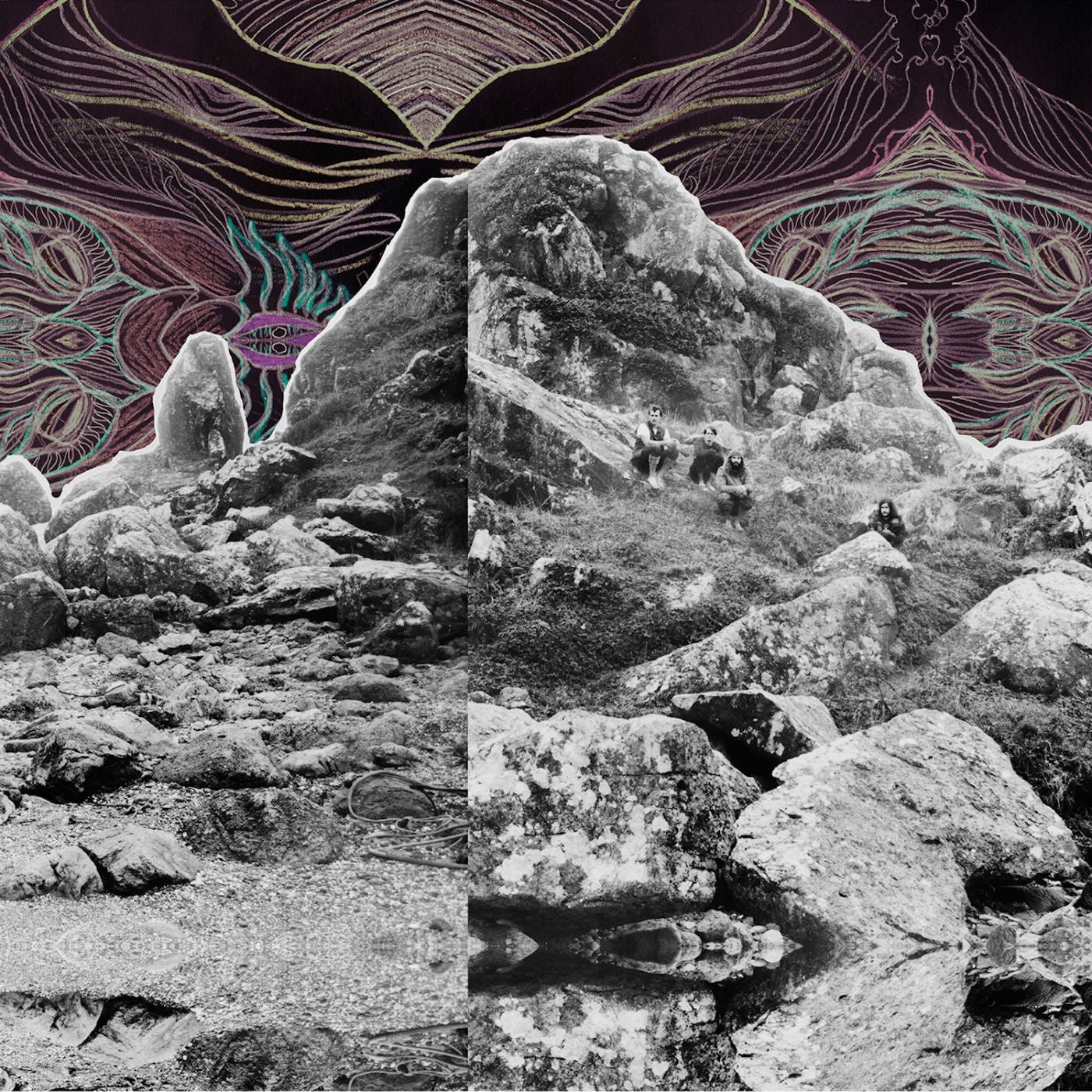 ALL THEM WITCHES 'DYING SURFER MEETS HIS MAKER' LP (Sea Glass With Pink Swirls Vinyl)