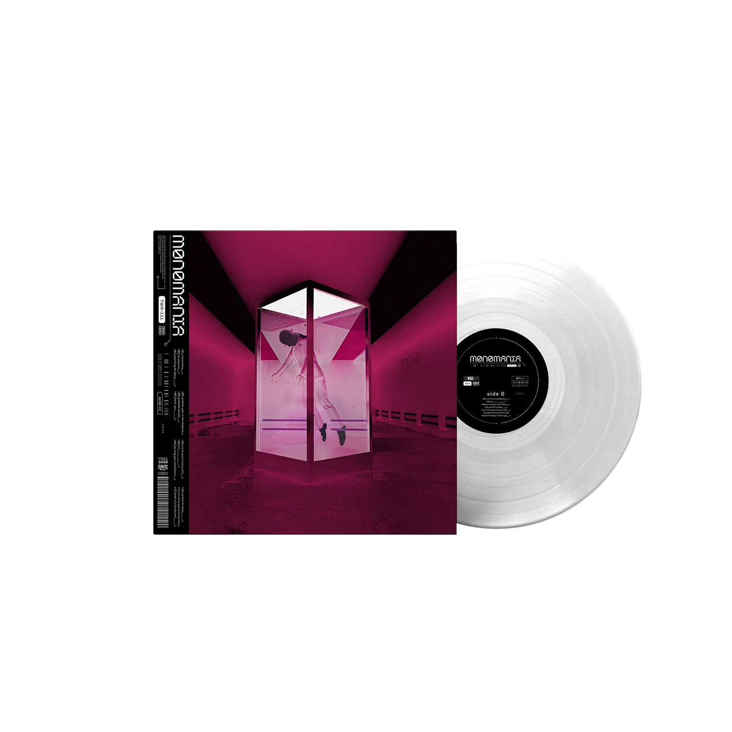 THE WORD ALIVE 'MONOMANIA' LP (Clear Vinyl)