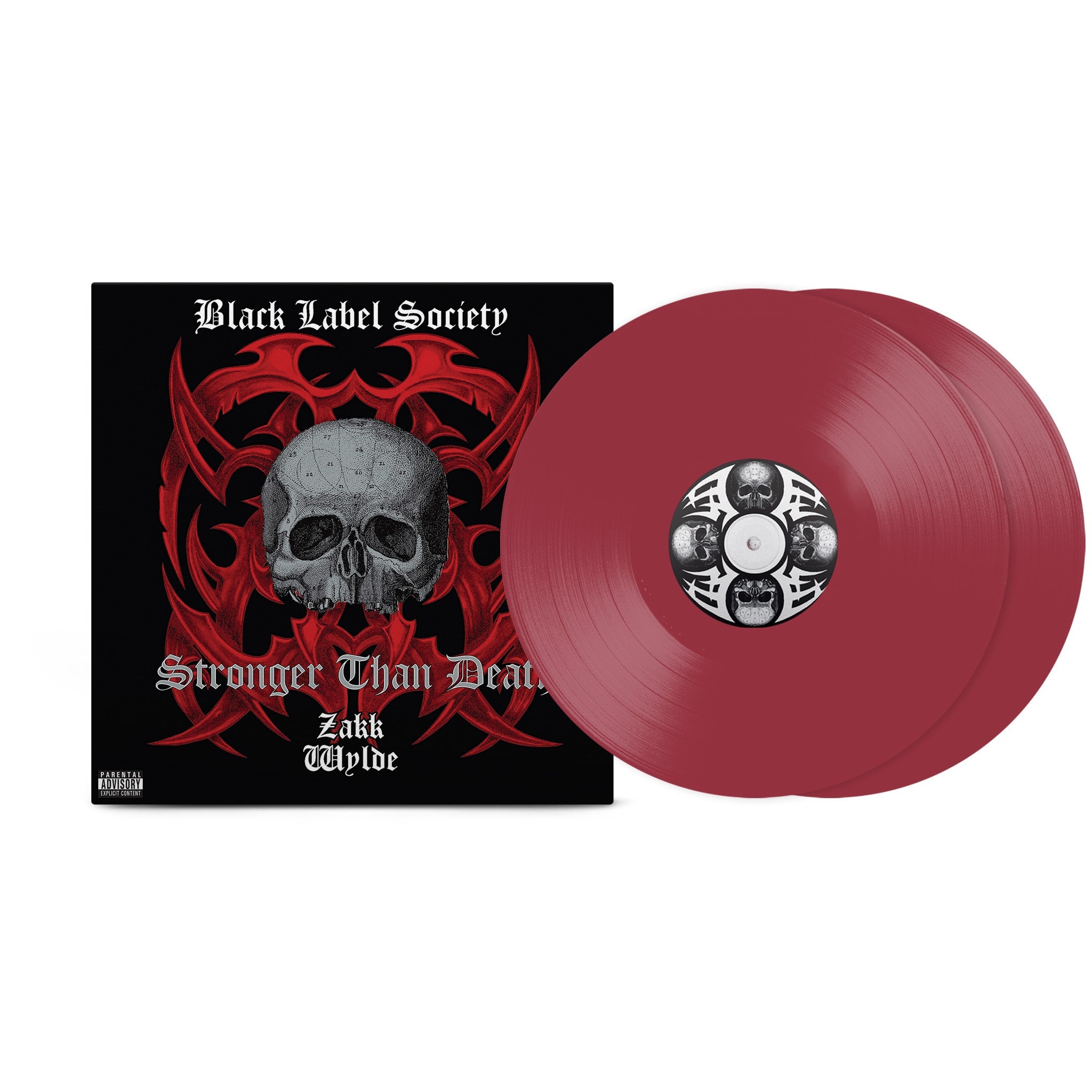 BLACK LABEL SOCIETY 'STRONGER THAN DEATH' 2LP (Magenta Vinyl)