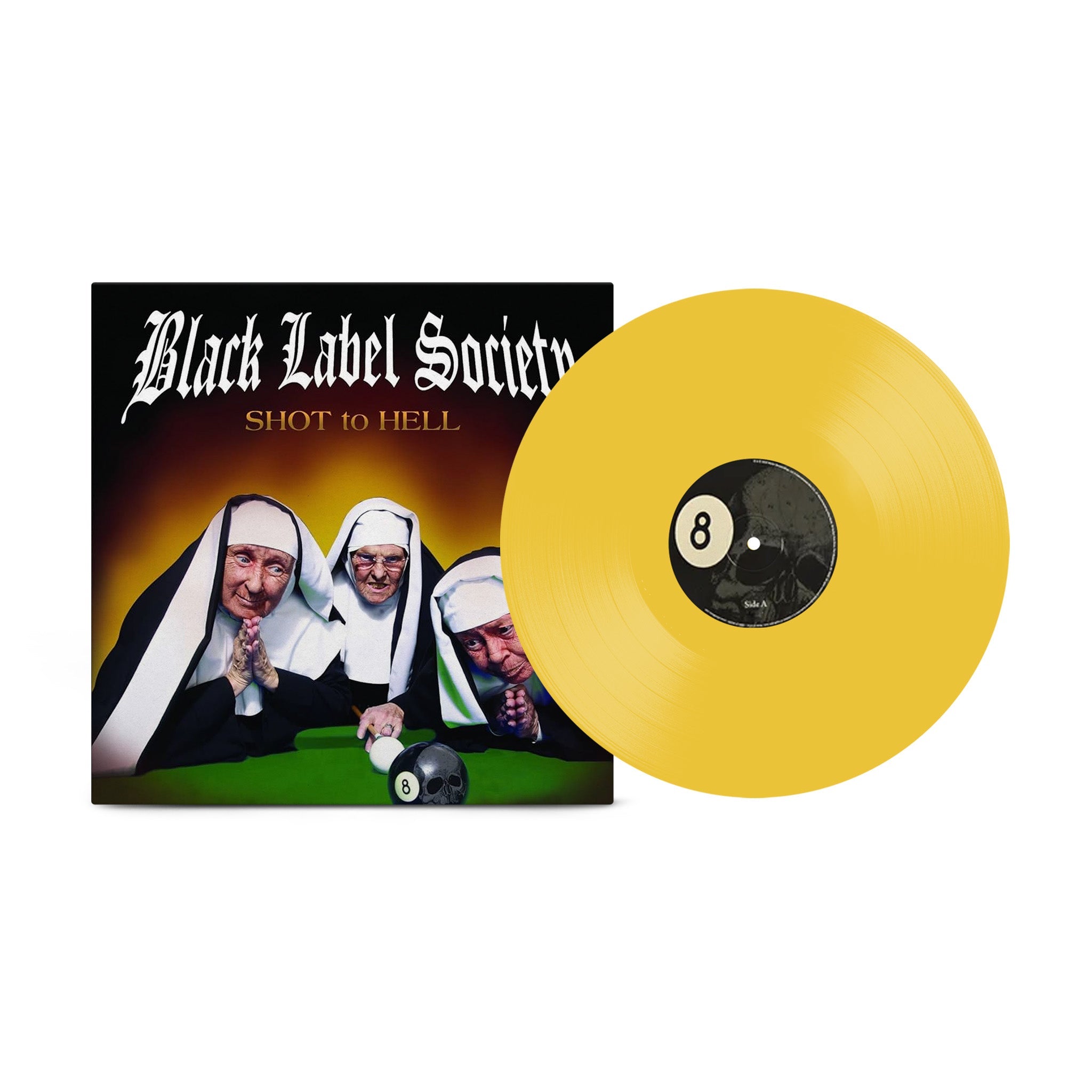 BLACK LABEL SOCIETY 'SHOT TO HELL' 2LP (Yellow Canary Vinyl)
