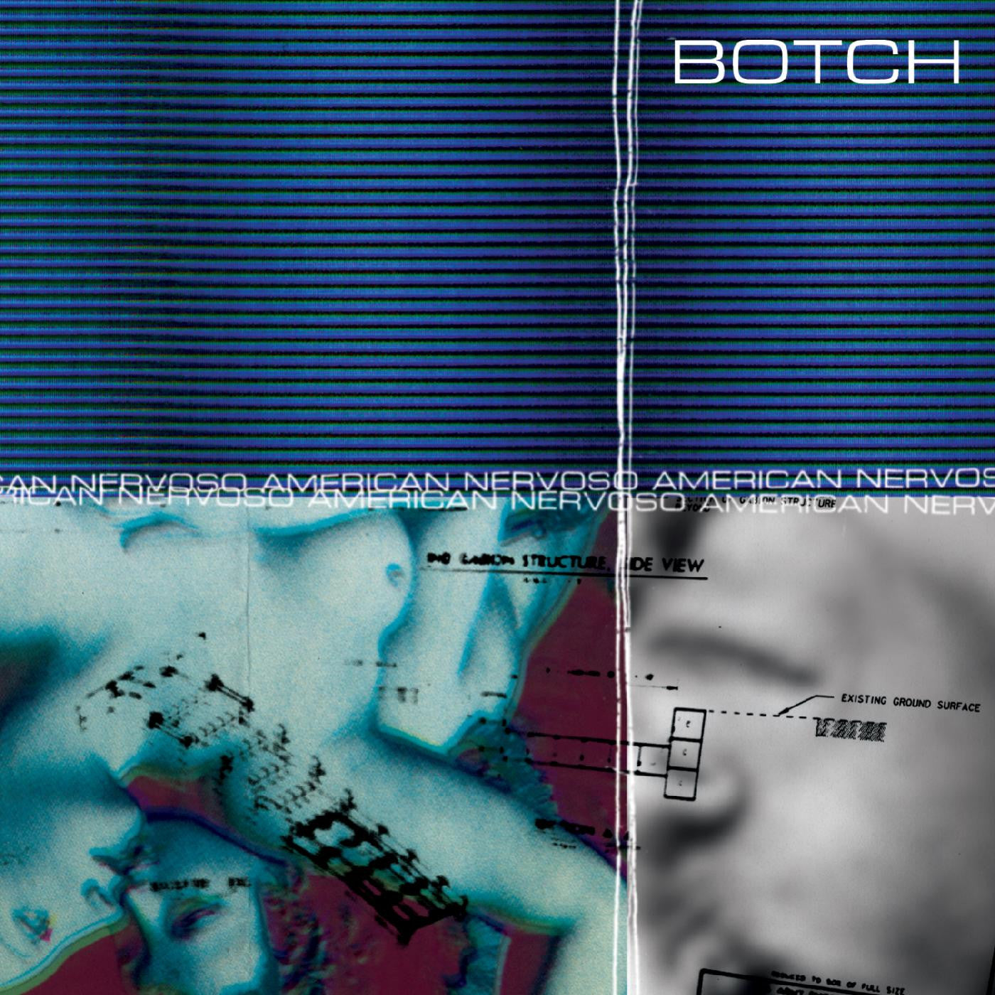 BOTCH 'AMERICAN NERVOSO' LP (Transparent Blue & Silver Vinyl)
