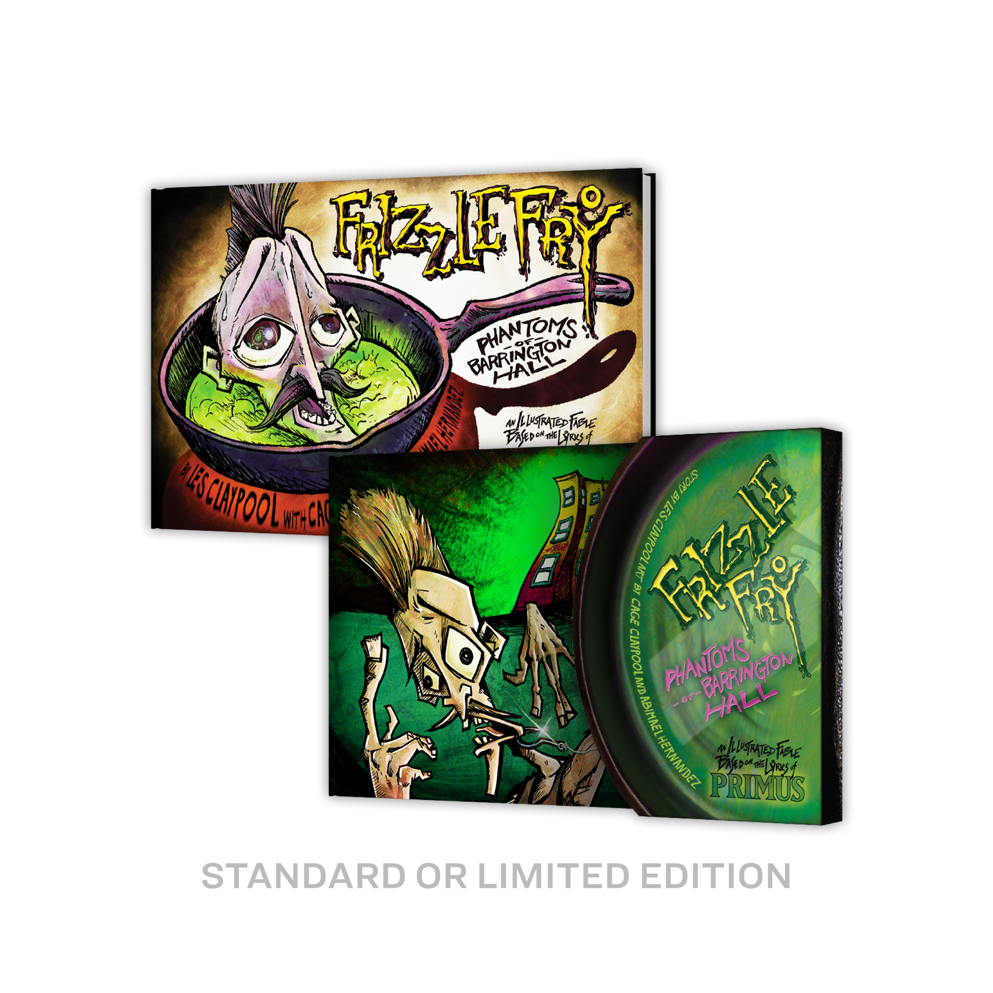 PRIMUS & Les Claypool アルバムコレクション Primus' Les Claypool Announces Frizzle Fry Graphic Novel
