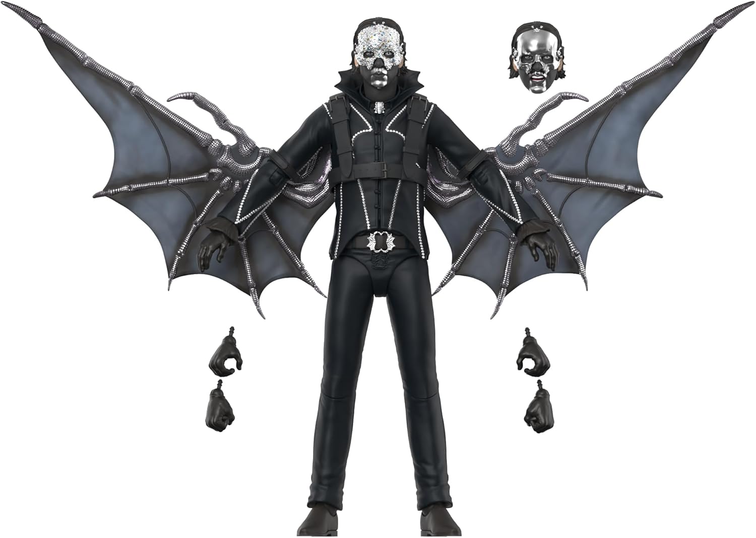 GHOST PAPA V PERPETUA (BAT WINGS) ULTIMATES! FIGURE w/Revolver Alternate Bat Cover Issue