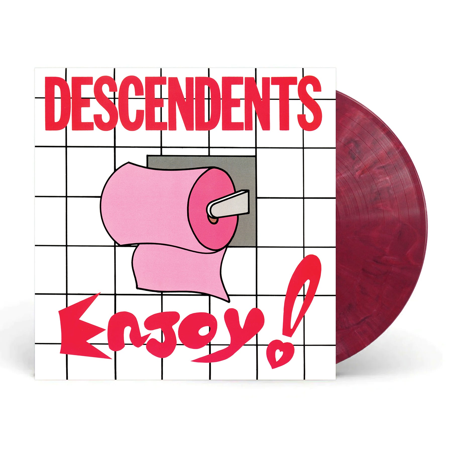 DESCENDENTS 'ENJOY!' LP (Wild Cherry Vinyl)