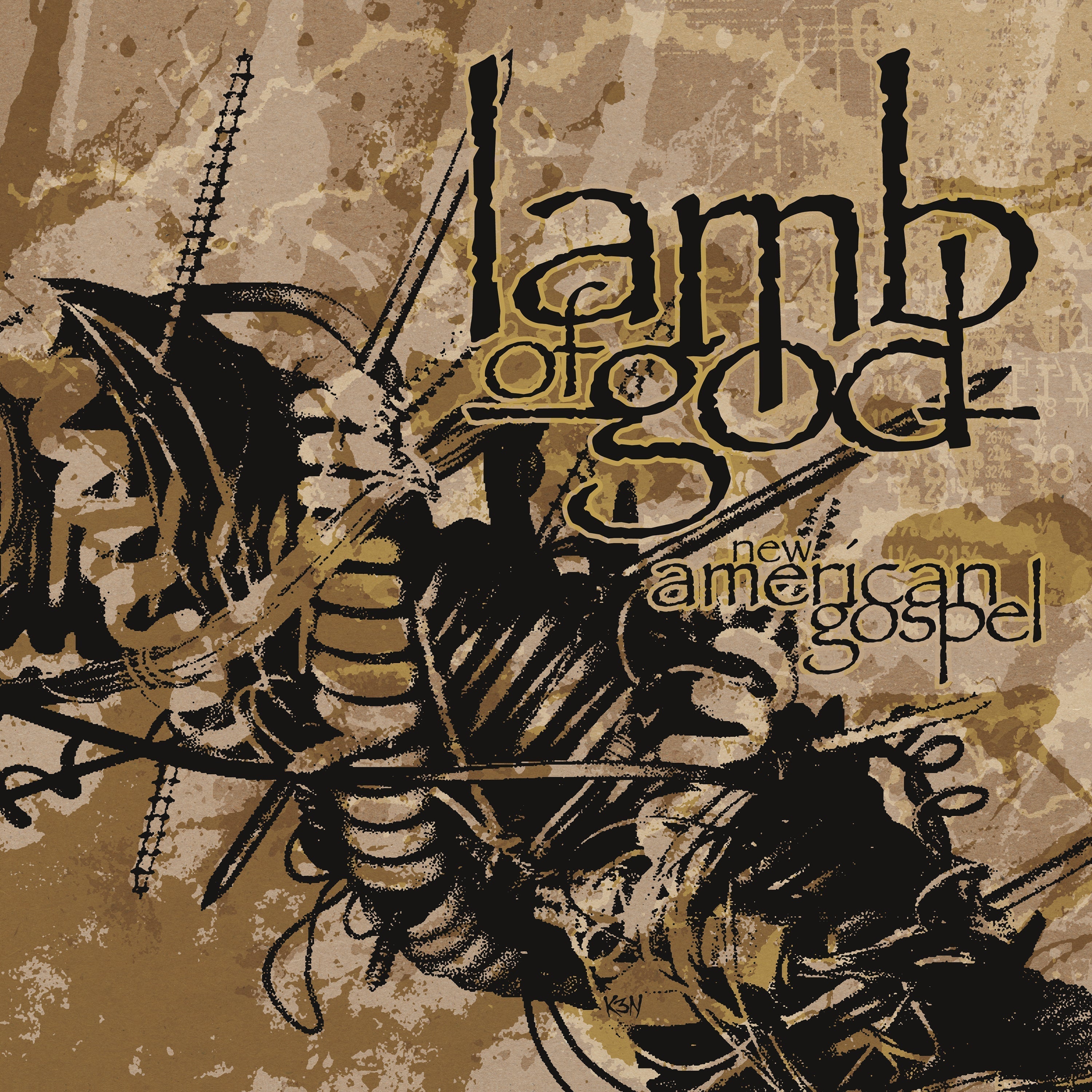 LAMB OF GOD 'NEW AMERICAN GOSPEL' CD