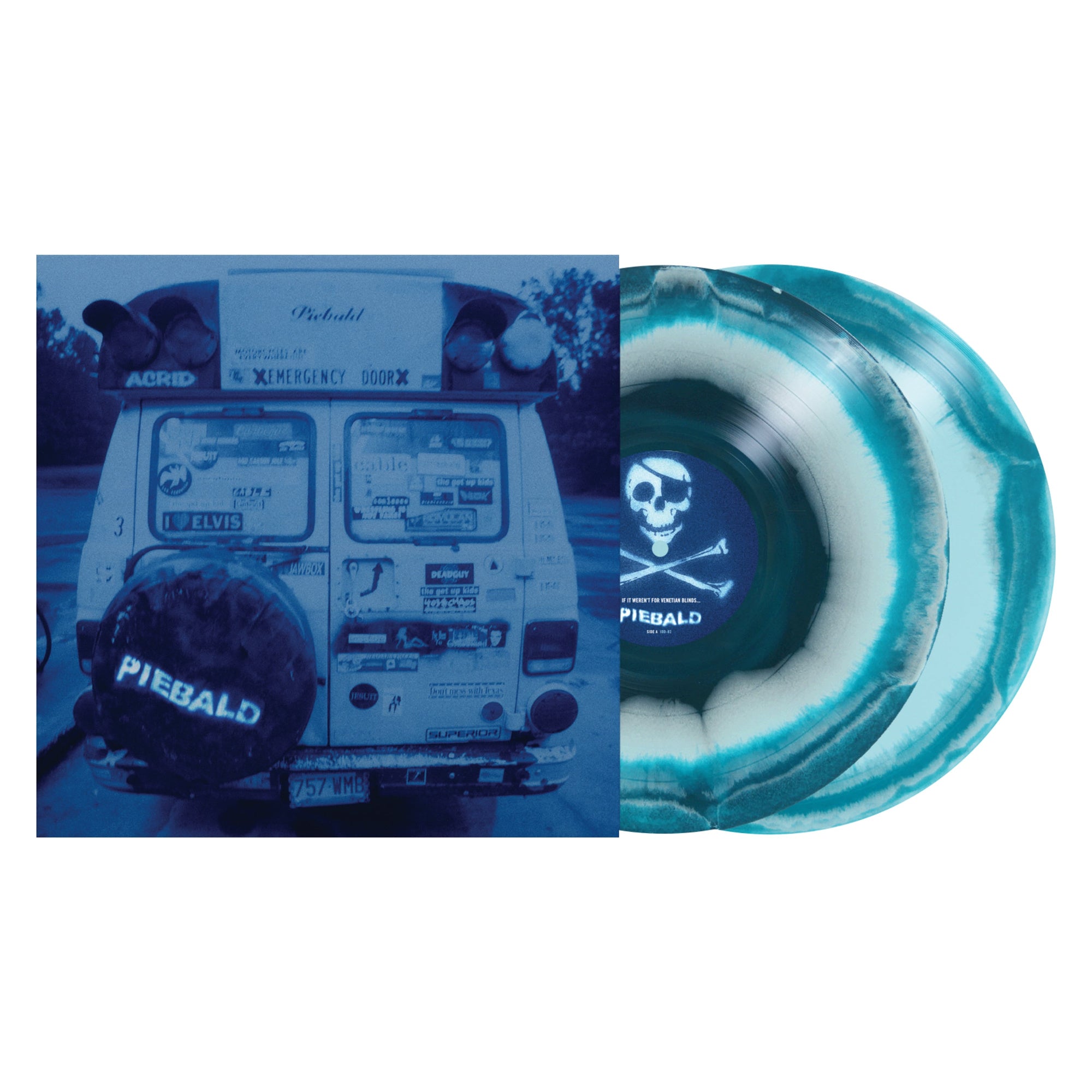 PIEBALD ‘IF IT WEREN'T FOR VENETIAN BLINDS, IT WOULD BE CURTAINS FOR US ALL’ 2LP (Deluxe, Color Vinyl)