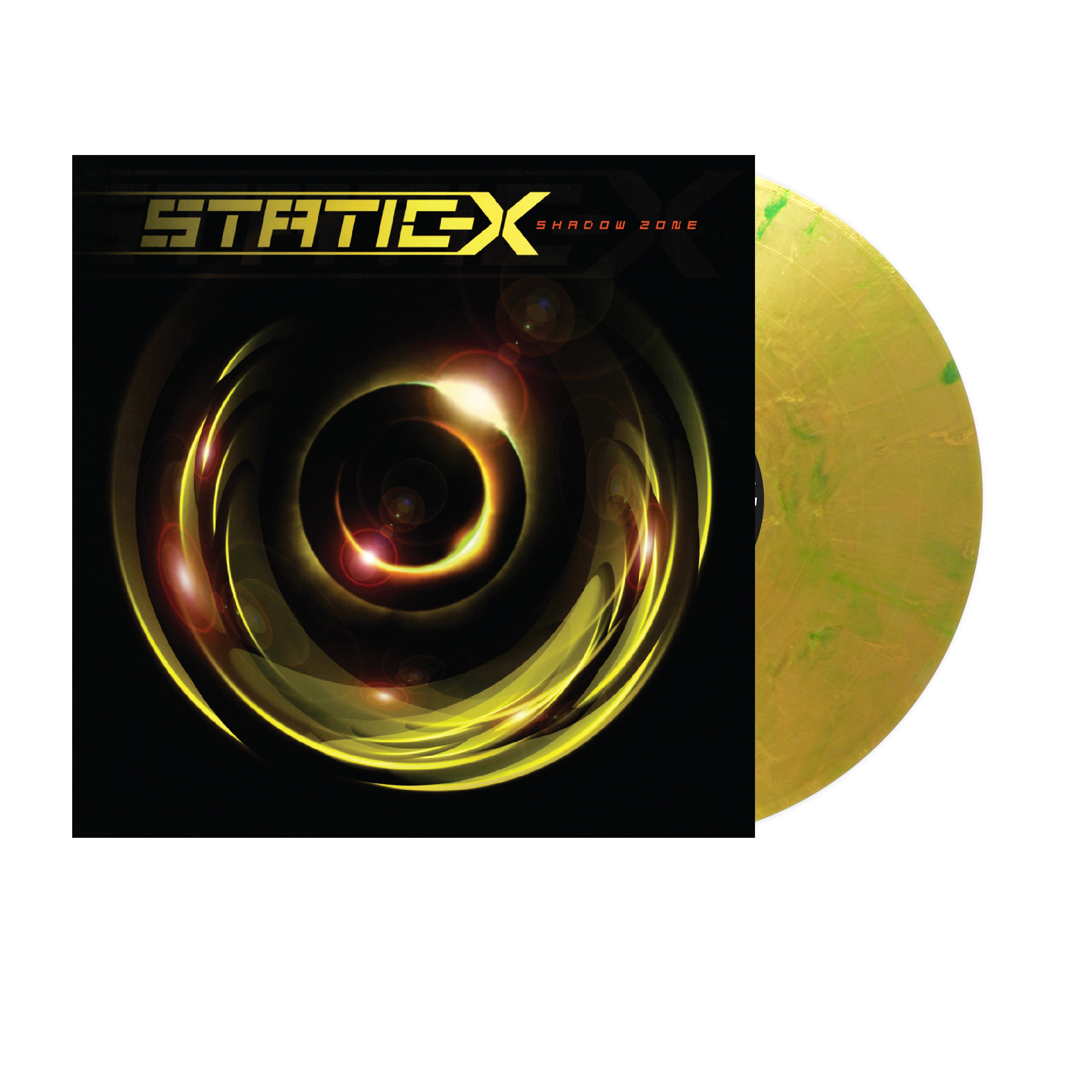 STATIC-X 'SHADOW ZONE' LP (Remastered, Metallic Green & Gold Vinyl)
