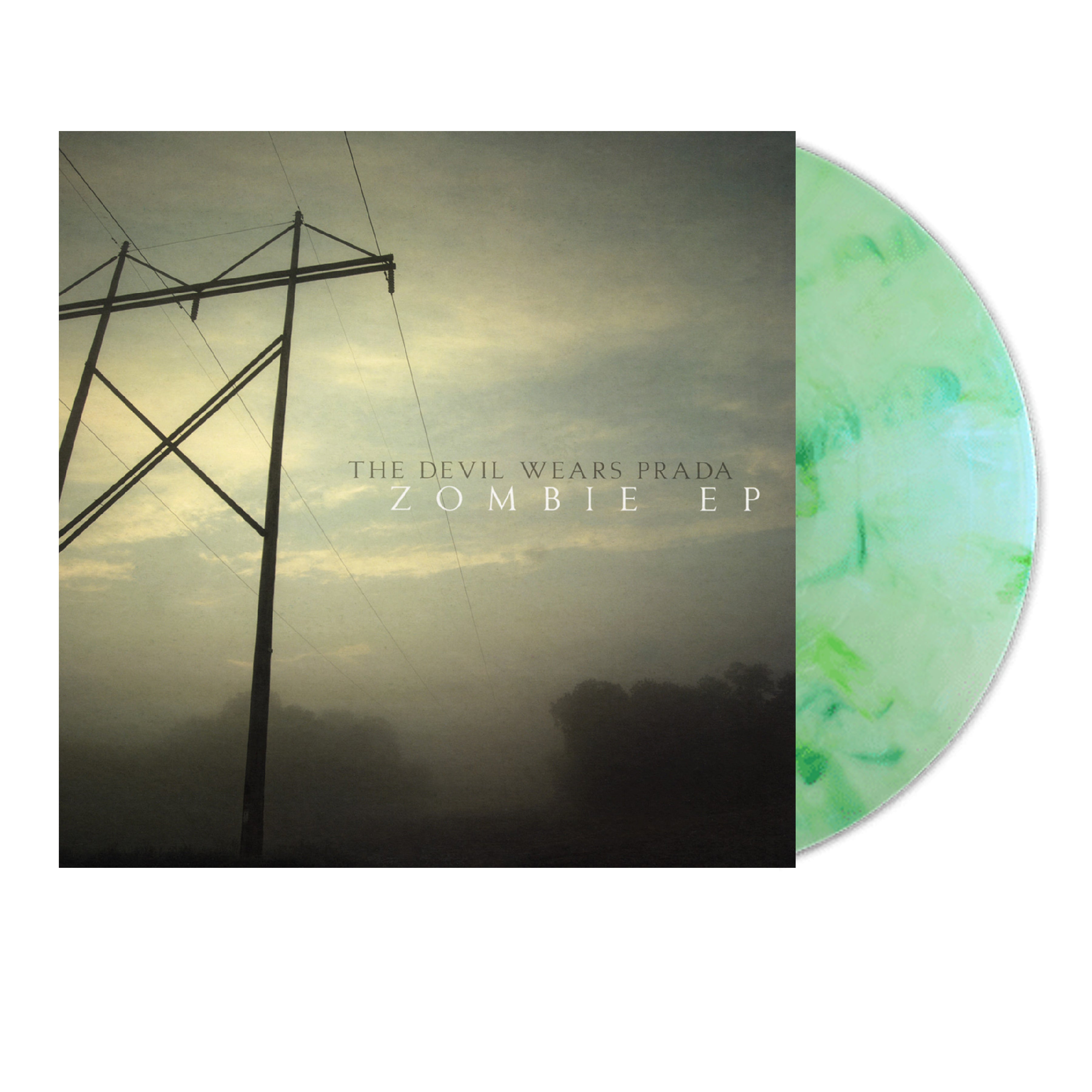 THE DEVIL WEARS PRADA 'ZOMBIE' EP (Radioactive Test Tube Green Vinyl)