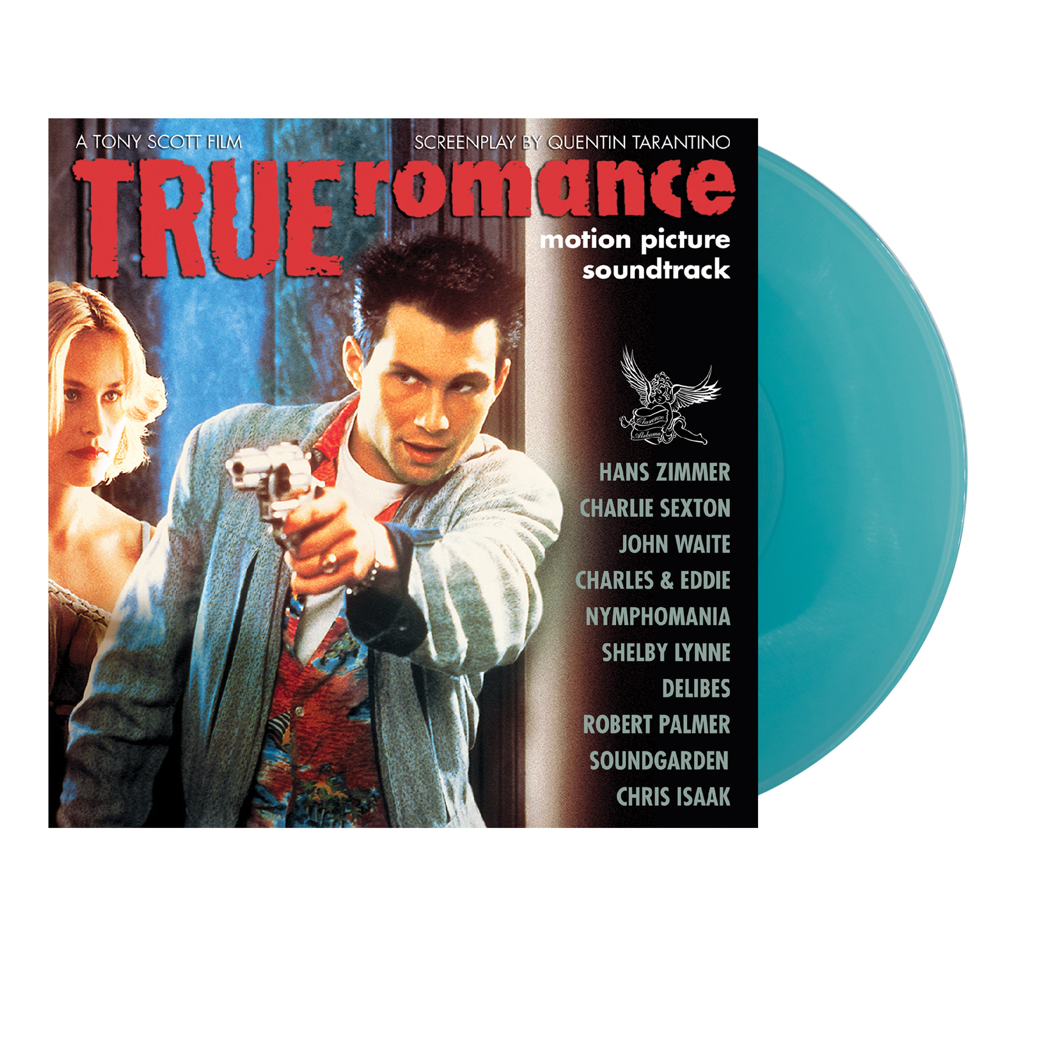 希少　TRUE romance サウンドトラック 限定盤ターコイズブルー　LP TRUE ROMANCE SOUNDTRACK LP (