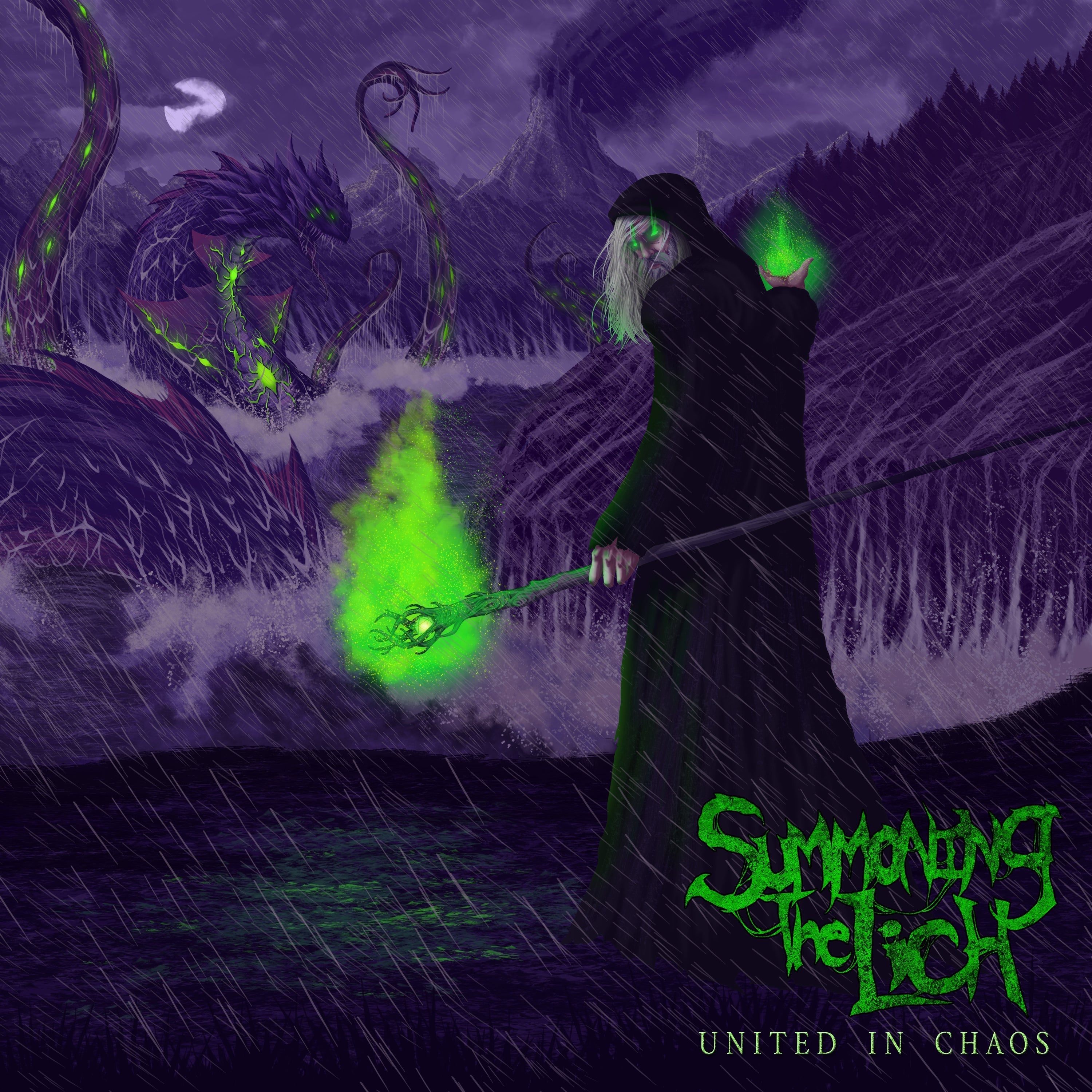 SUMMONING THE LICH 'UNITED IN CHAOS' CD