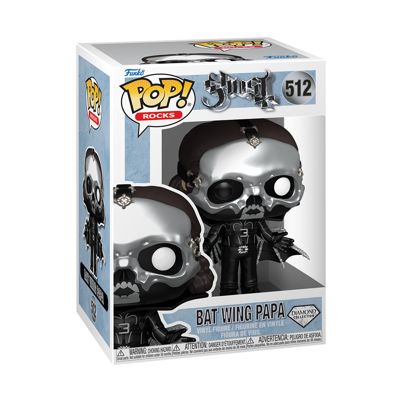 GHOST PAPA V PERPETUA (Bat Wing) FUNKO POP! ROCKS FIGURE