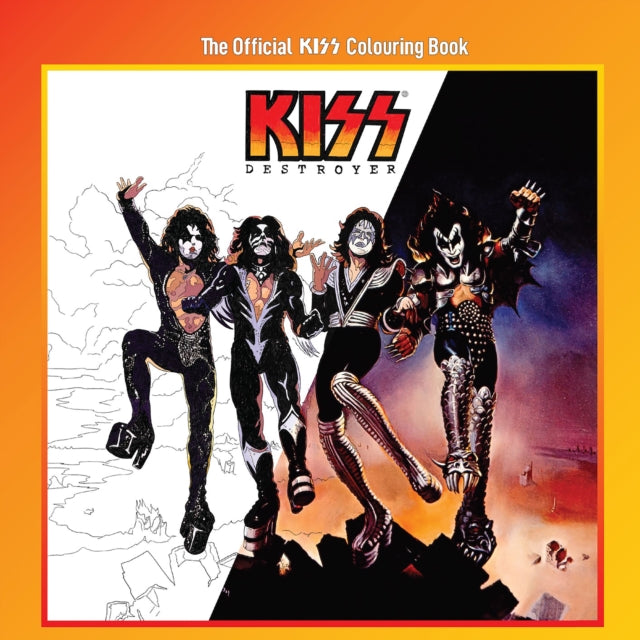KISS THE OFFICIAL KISS COLORING BOOK