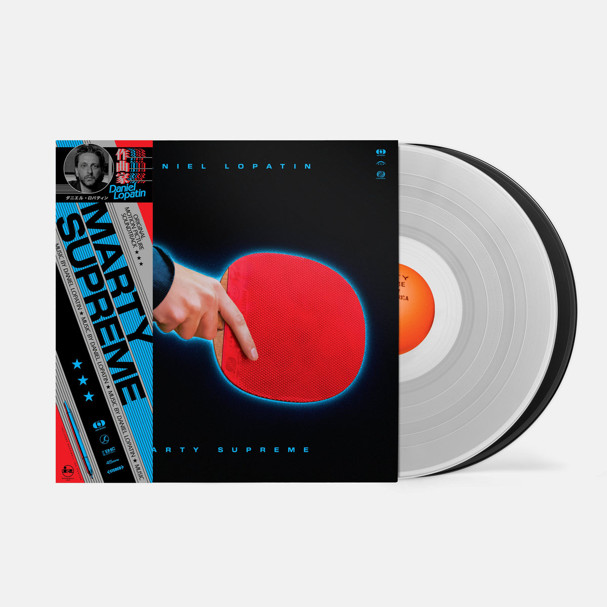 MARTY SUPREME SOUNDTRACK 2LP (Clear Vinyl)