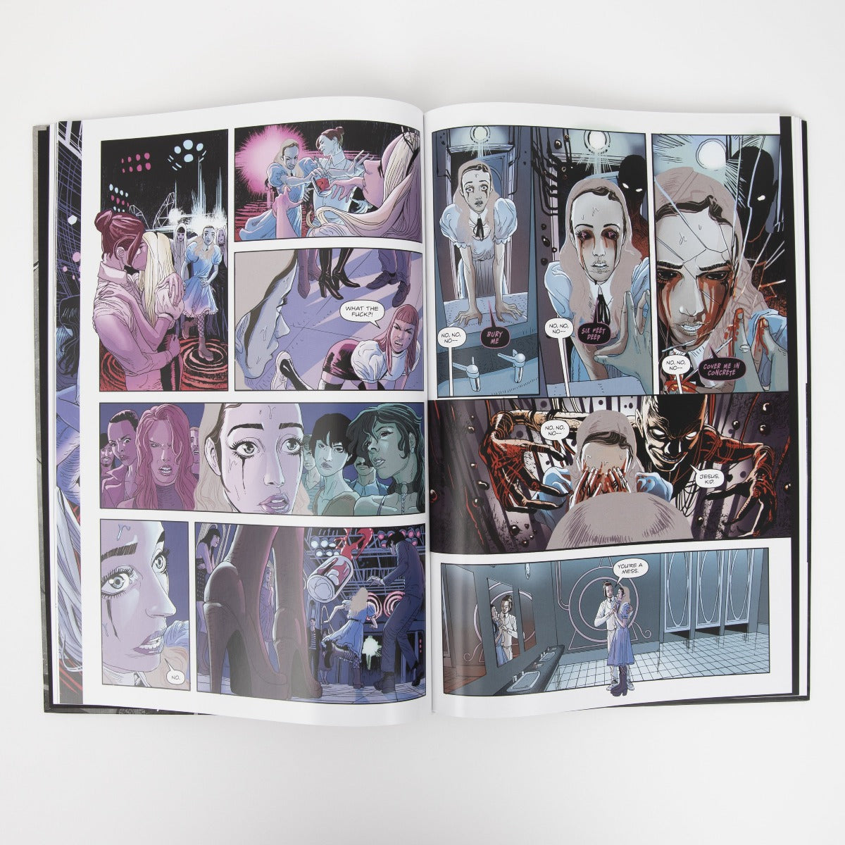 POPPY: POPPY'S INFERNO GRAPHIC NOVEL - PINK HARDCOVER EDITITON