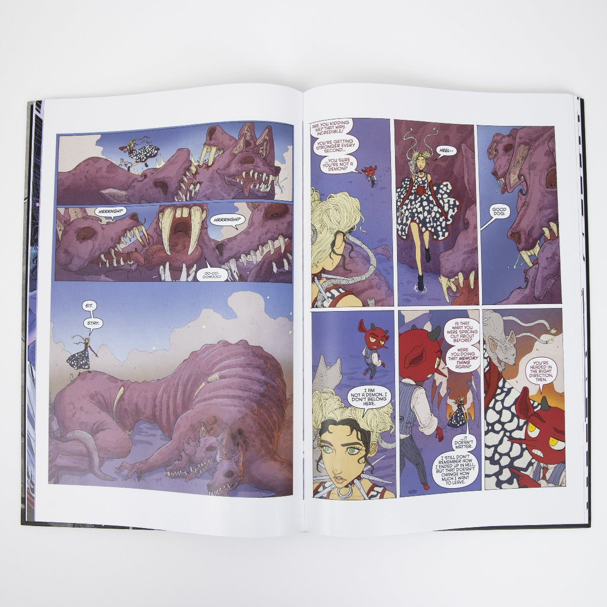 POPPY: POPPY'S INFERNO GRAPHIC NOVEL - PINK HARDCOVER EDITITON