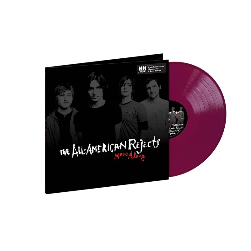 THE ALL-AMERICAN REJECTS 'MOVE ALONG' LP (Translucent Grape Vinyl)