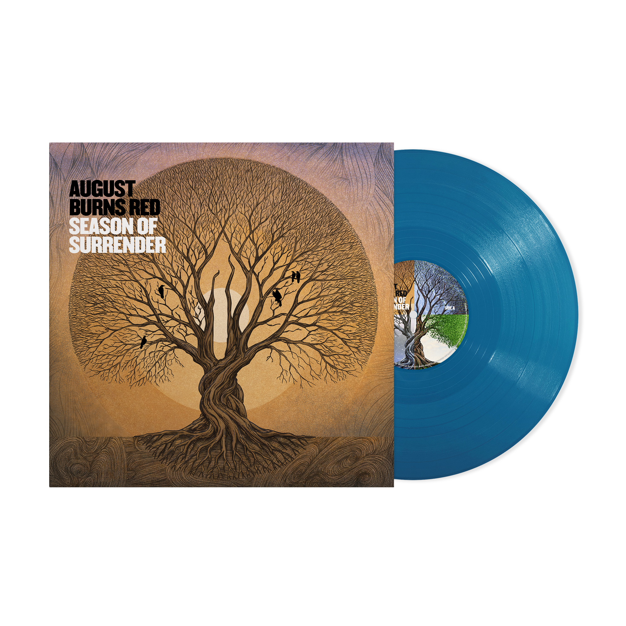 AUGUST BURNS RED ‘SEASON OF SURRENDER’ LP (Exclusive – Limited to 300, Opaque Aqua Vinyl)
