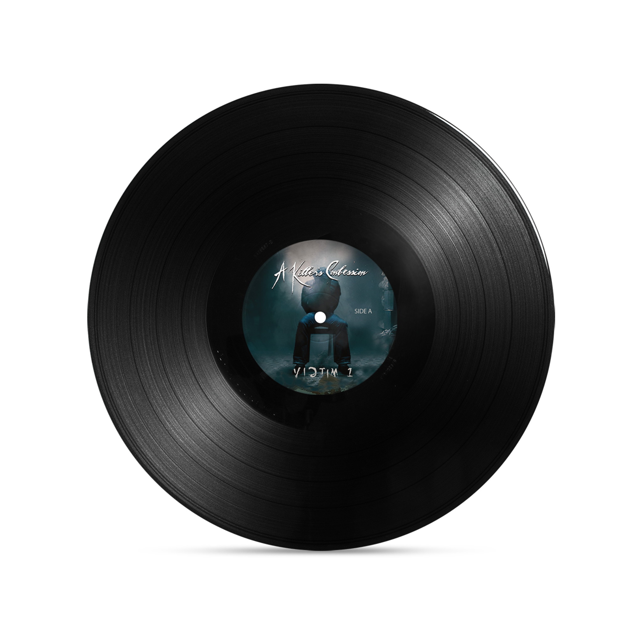 A KILLER'S CONFESSION 'VICTIM 1' LP (Black Vinyl)