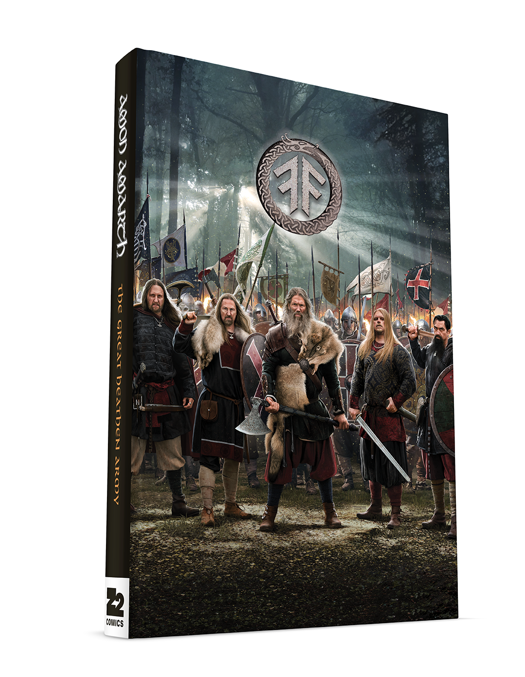 AMON AMARTH: THE GREAT HEATHEN ARMY GRAPHIC NOVEL - DELUXE EDITION