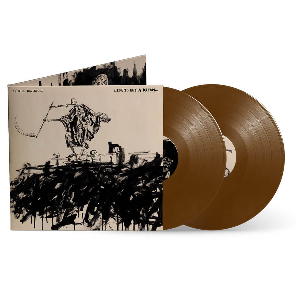 AVENGED SEVENFOLD x REVOLVER BUNDLE – 2023 SUMMER ISSUE W/ 'LIFE IS BUT A DREAM' LP (Limited Edition – Only 1000 made, Brown Vinyl)
