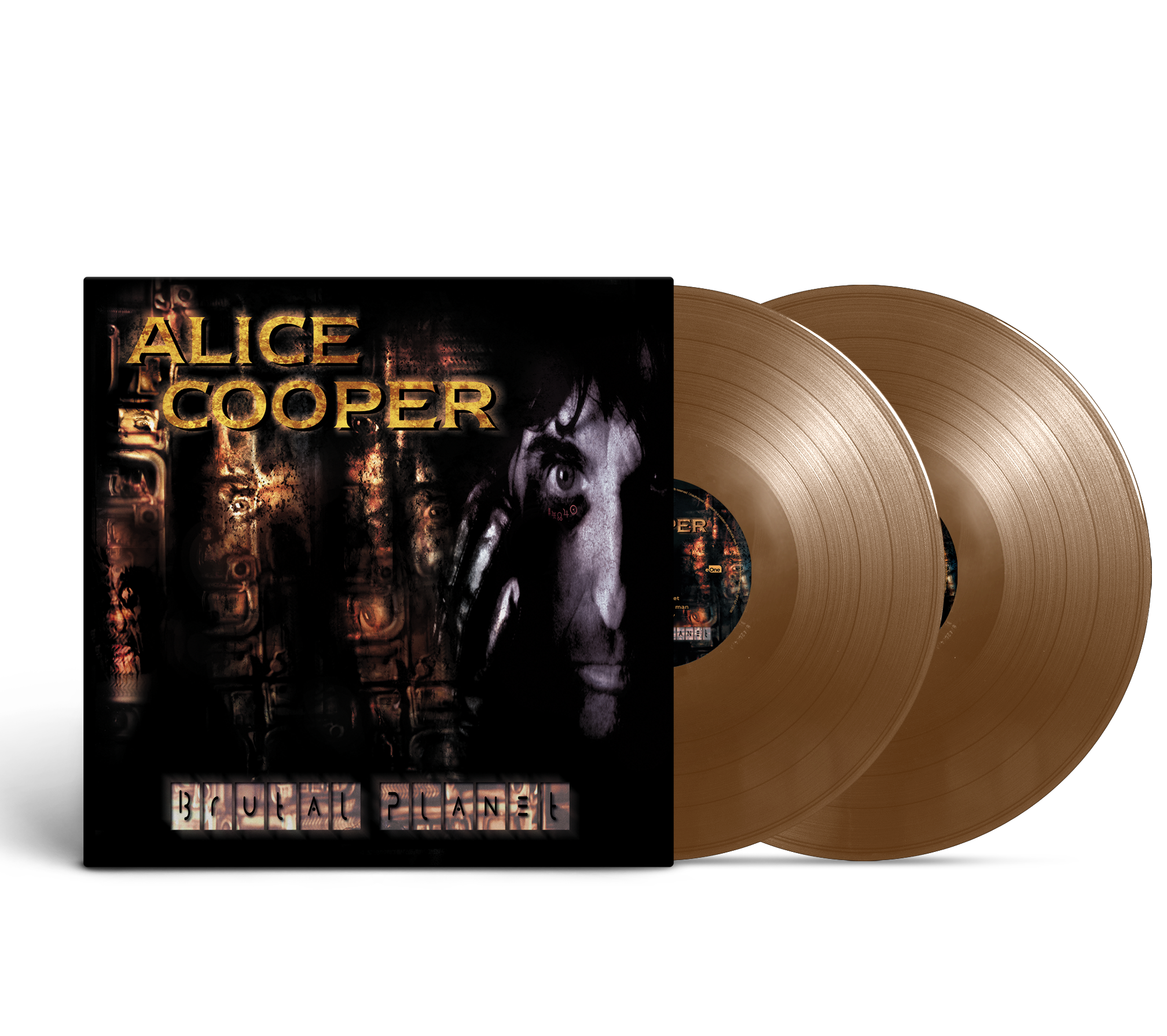 ALICE COOPER 'BRUTAL PLANET' 2LP (Brown Vinyl)