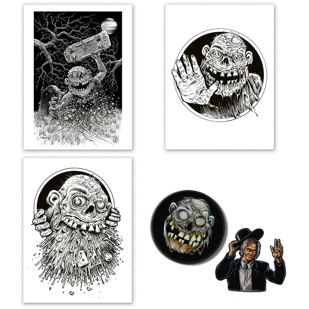 ANTHRAX: AMONG THE LIVING - SAWBLADE 3-PRINT SET (Limited to 100)