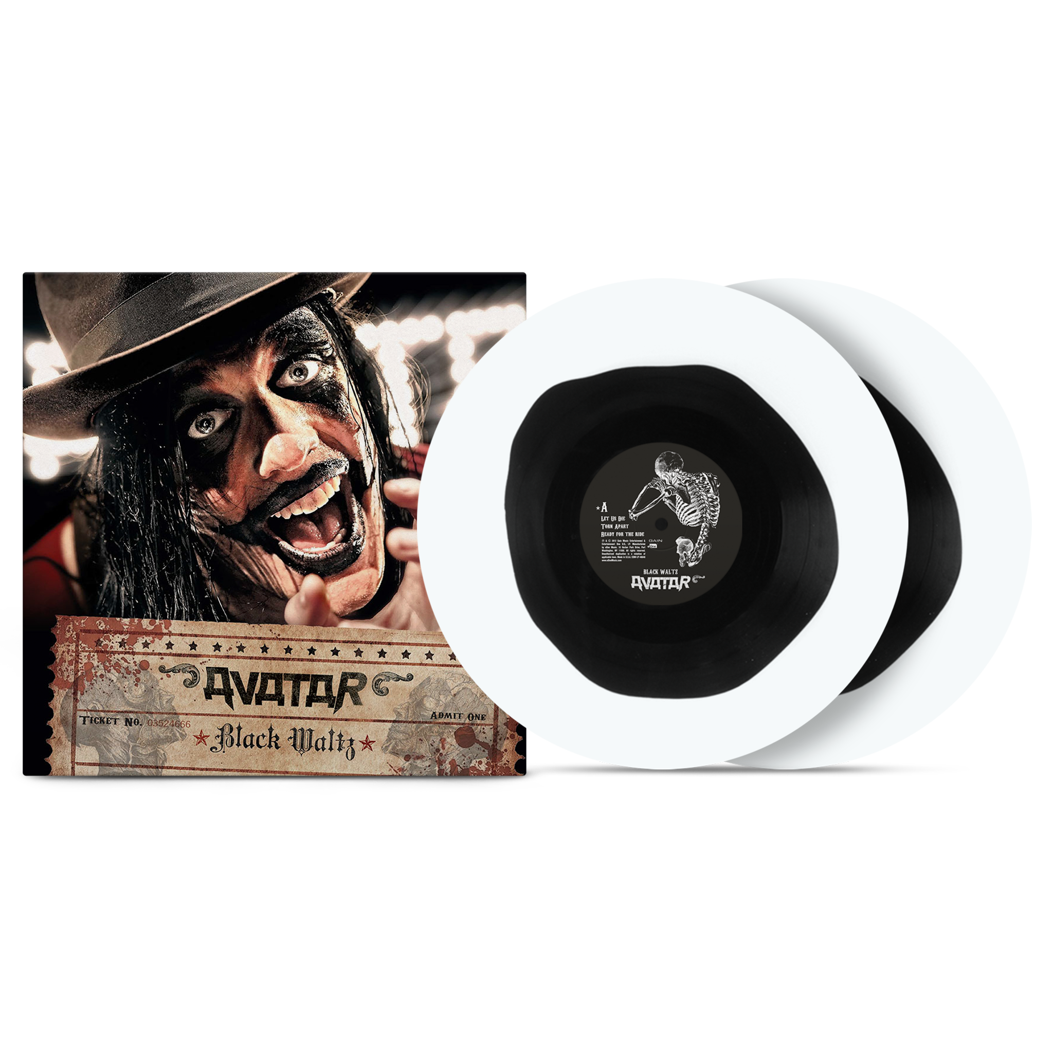 AVATAR 'BLACK WALTZ' 2LP (Color In Color Vinyl)