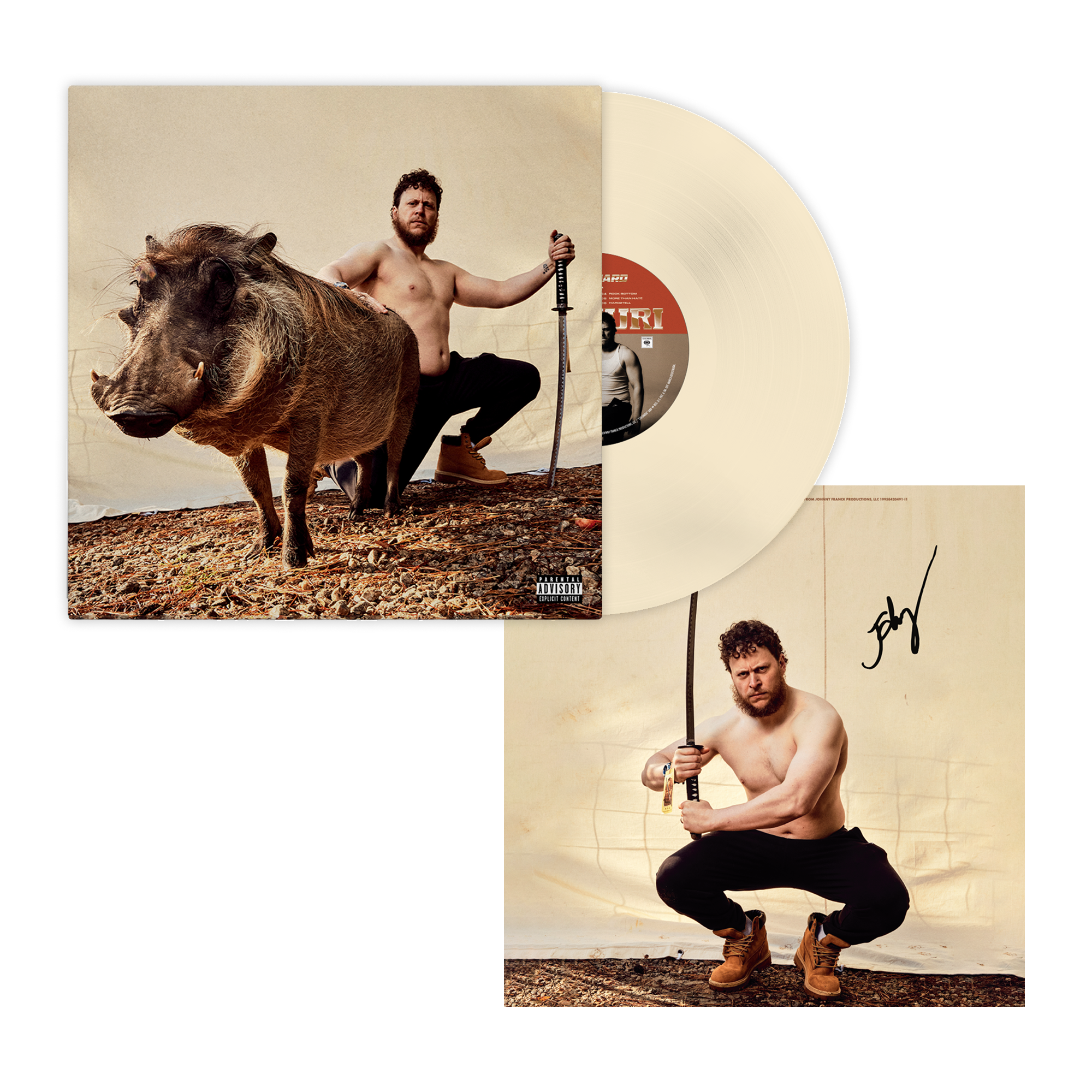 BILMURI 『KINDA HARD』 クリアビニール BILMURI 'KINDA HARD' LP (Limited Edition, Tusk Vinyl w/ Signed Insert)