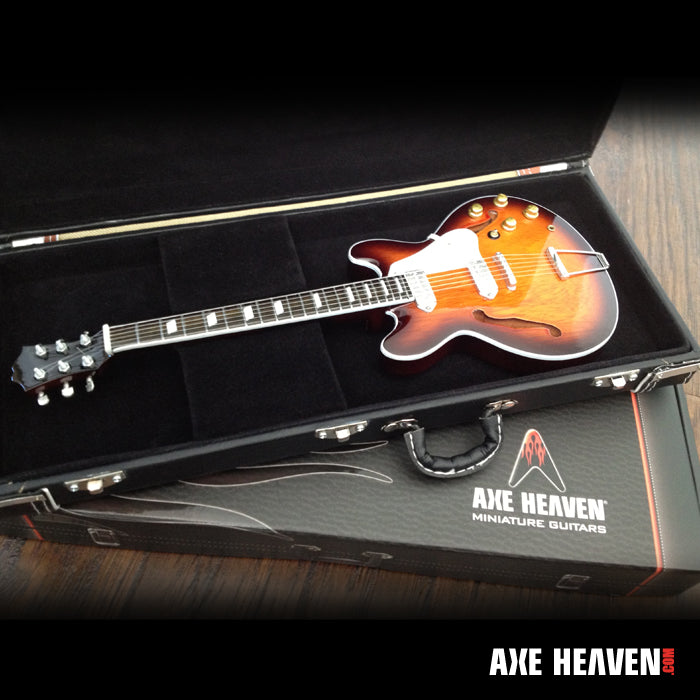 AXE HEAVEN® Miniature Classic Black Guitar Case Replica