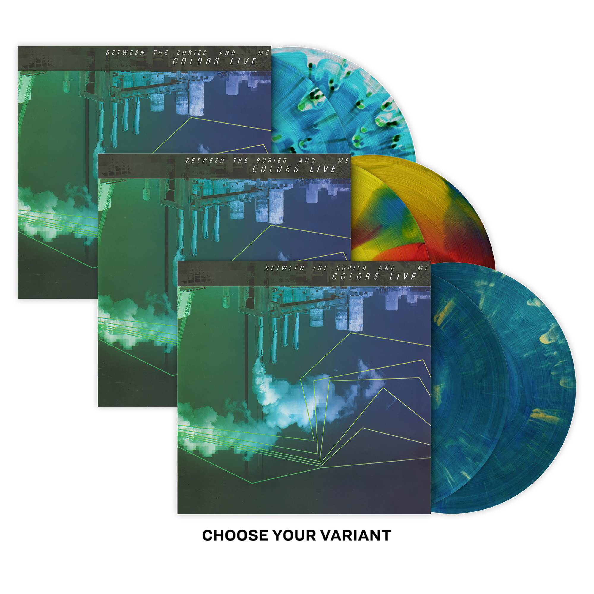 BETWEEN THE BURIED AND ME ‘COLORS_LIVE’ 2LP - BUILD YOUR OWN BUNDLE