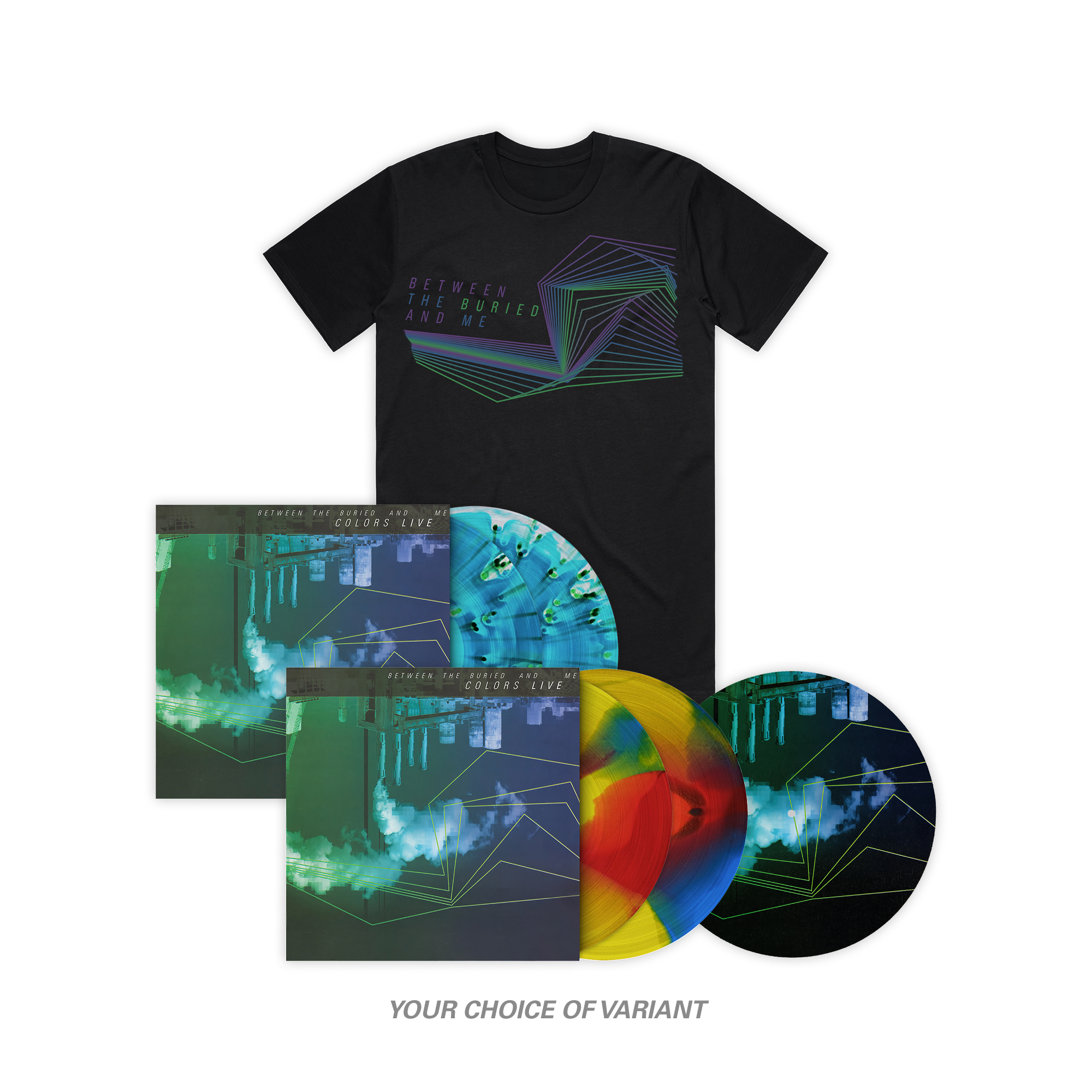 BETWEEN THE BURIED AND ME ‘COLORS_LIVE’ 2LP - BUILD YOUR OWN BUNDLE