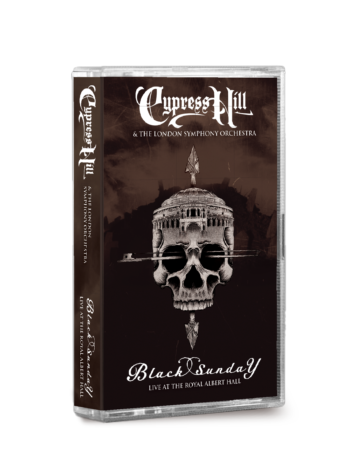 CYPRESS HILL 'BLACK SUNDAY LIVE AT THE ROYAL ALBERT HALL' CASSETTE (Silver)