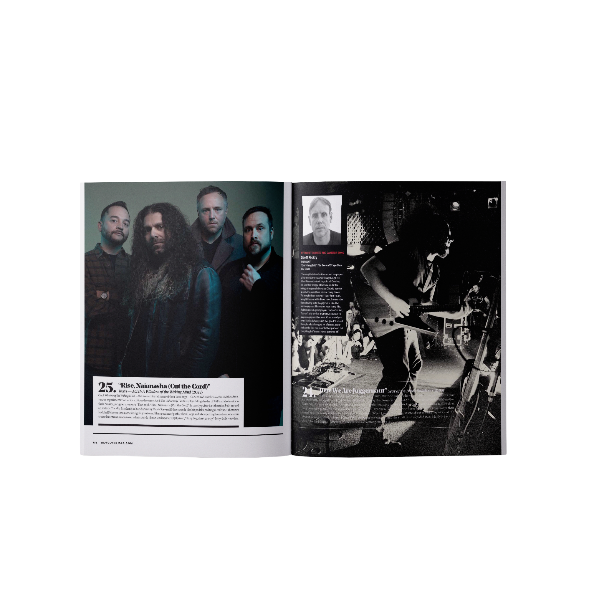 COHEED AND CAMBRIA x REVOLVER SPECIAL COLLECTOR'S EDITION DELUXE MAGAZINE w/ LIMITED EDITION SLIPCASE