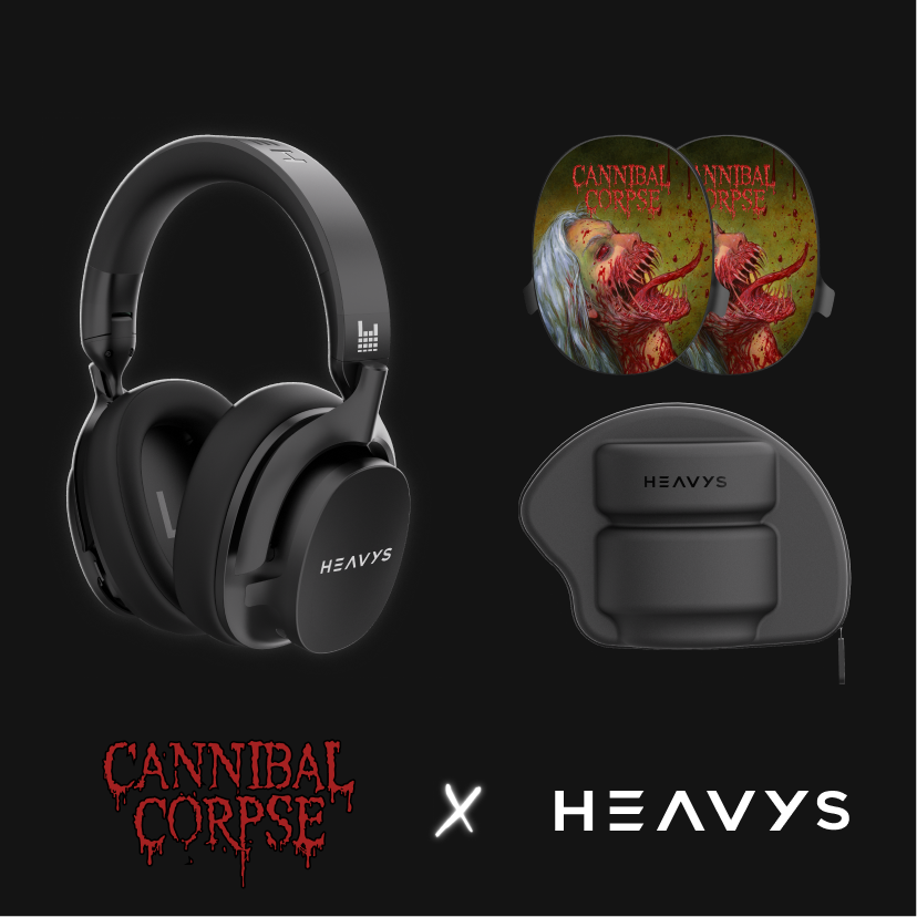 CANNIBAL CORPSE X HEAVYS HEADPHONES