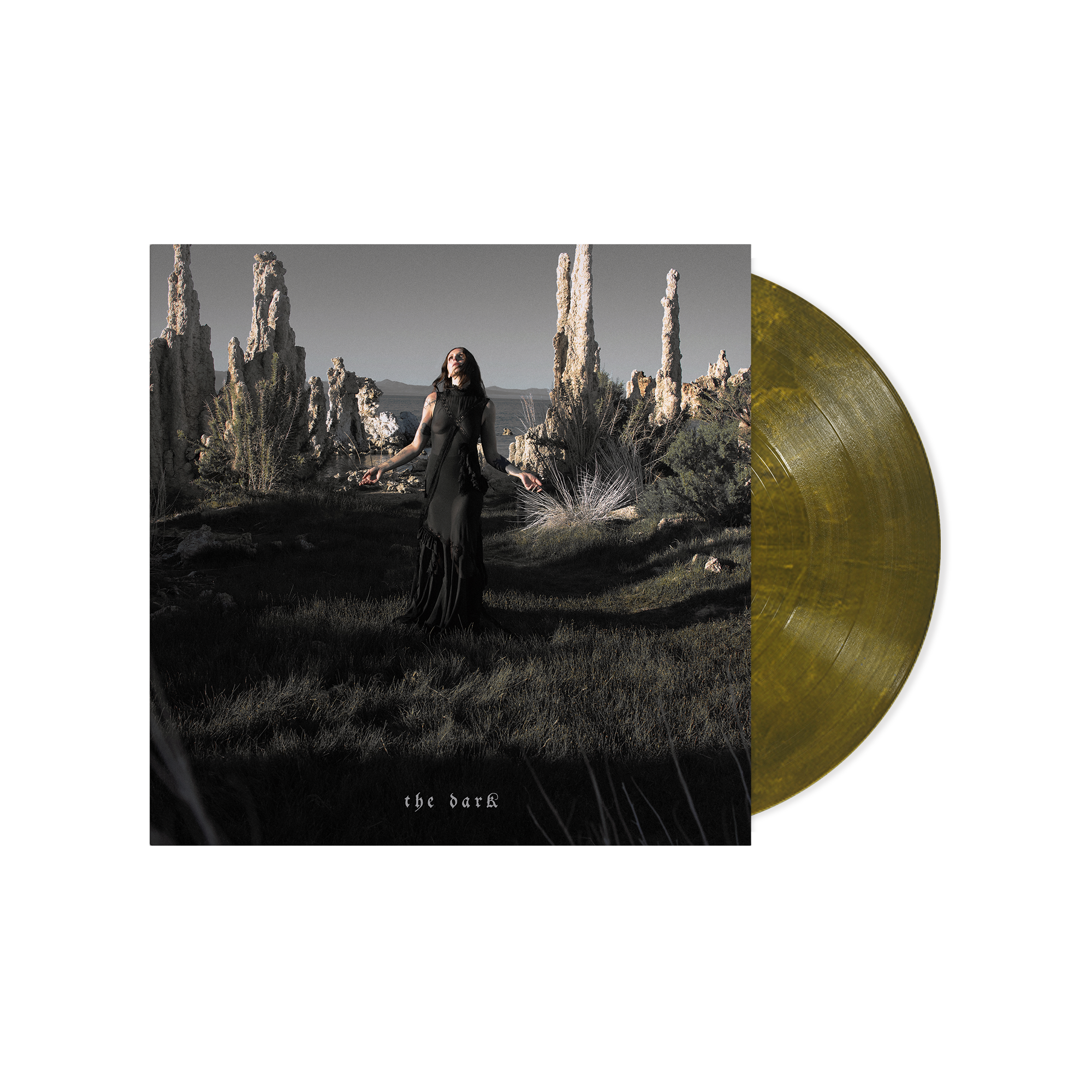 CHELSEA WOLFE ‘THE DARK’ LP (Exclusive – Limited to 500, Gold Forest Vinyl)