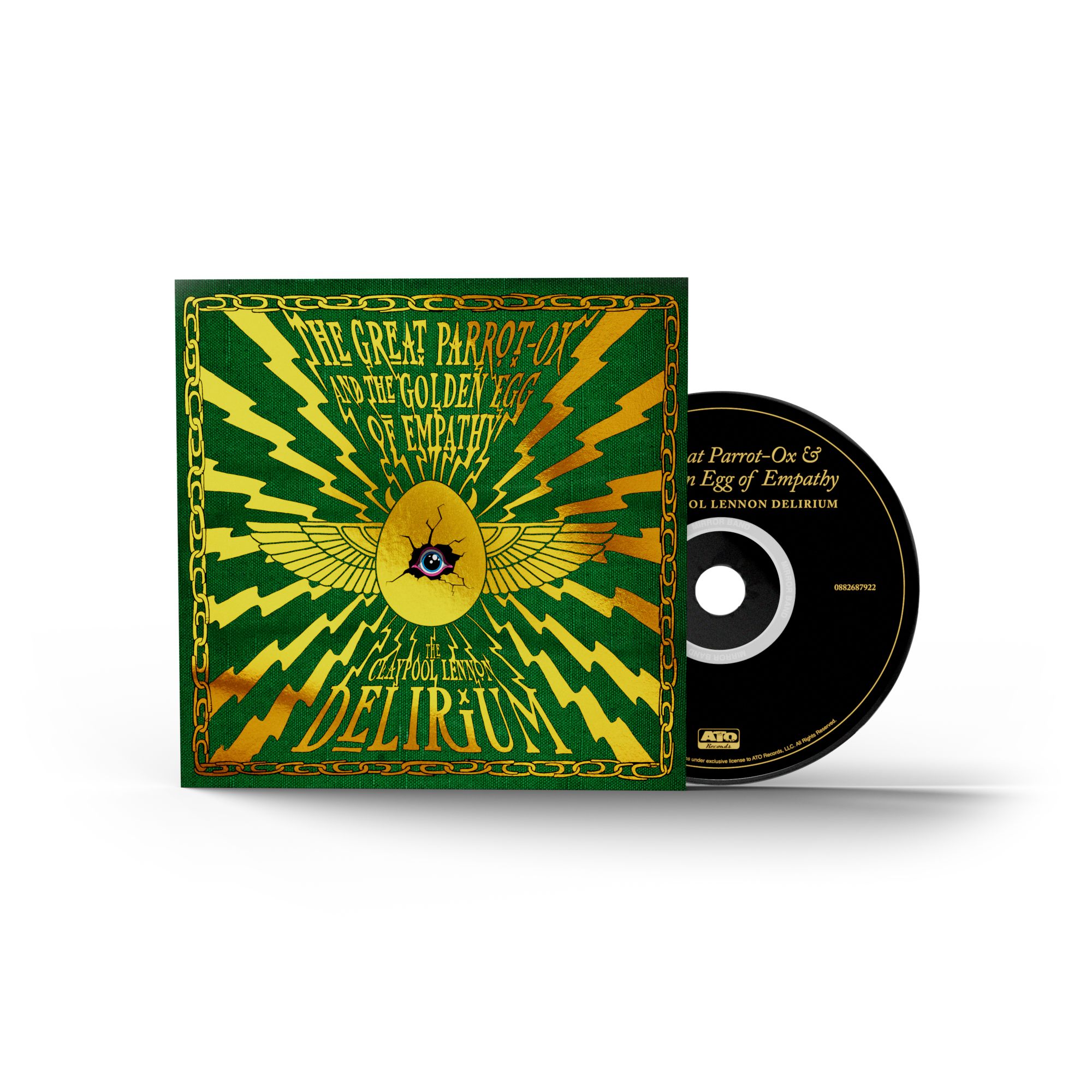 THE CLAYPOOL-LENNON DELIRIUM ‘THE GREAT PARROT-OX AND THE GOLDEN EGG OF EMPATHY’ CD + 24-PAGE COMIC BOOK