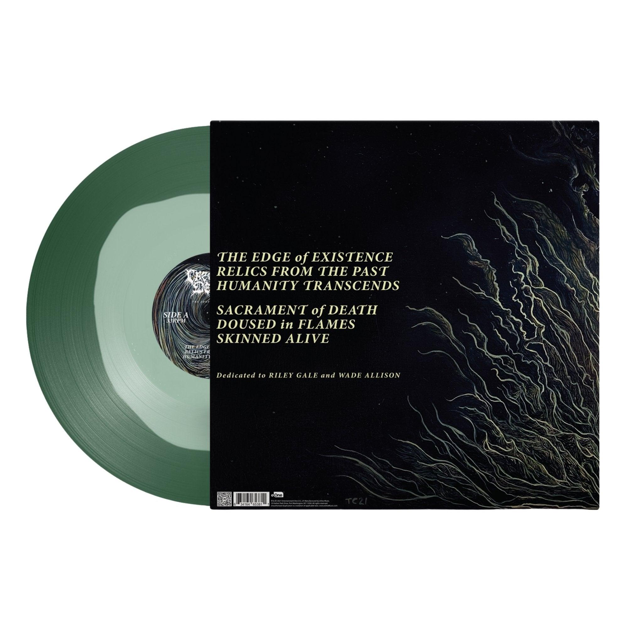 CREEPING DEATH 'THE EDGE OF EXISTENCE' LP (Coke Bottle & Evergreen Color In Color Vinyl)