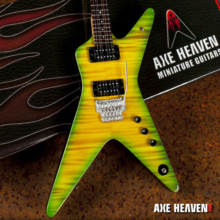 PANTERA - Dimebag Darrell Signature 'Slime Dime' Miniature Guitar Replica