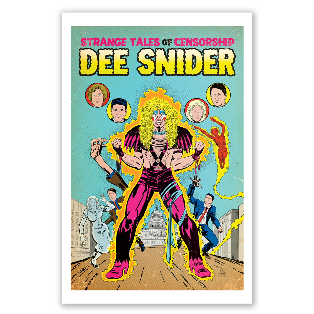 DEE SNIDER: HE'S NOT GONNA TAKE IT GRAPHIC NOVEL - SIGNED DELUXE BUNDLE