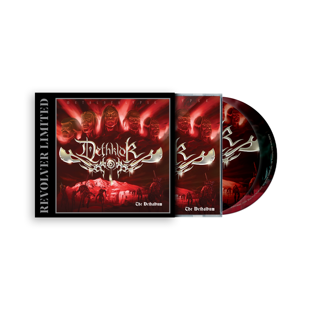 DETHKLOK 'THE DETHALBUM' EXPANDED EDITION CD w/Numbered Slipcase DETHKLOK 'THE DETHALBUM' EXPANDED EDITION CD w/Numbered Slipcase