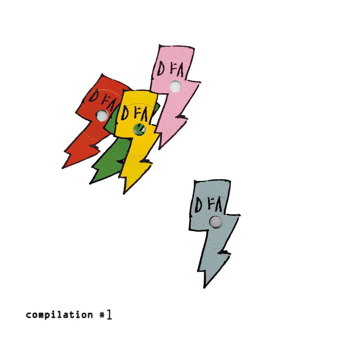 DFA COMPILATION #1 2LP (LCD Soundsystem, The Rapture, Juan MacLean, and more)