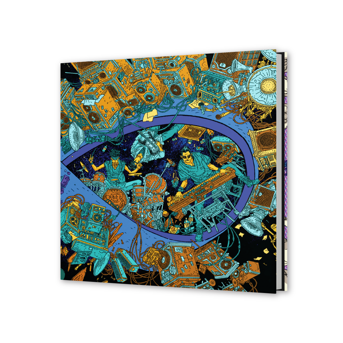 DANCE GAVIN DANCE: NIGHT OF THE FRUIT MAFIA//DANCE OF THE ROBOT GRAPHIC NOVEL - SIGNED PLATINUM EDITION