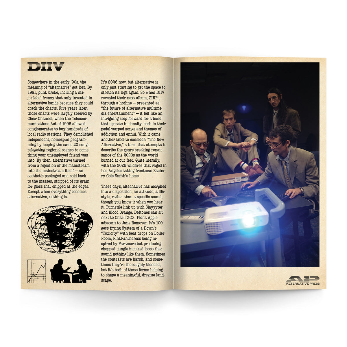 DIIV x ALT PRESS COLLECTOR'S ZINE